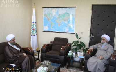 Photos Chief of Imams of Friday Prayer Policy Council meets with Ayatollah Ramazani (12).jpg